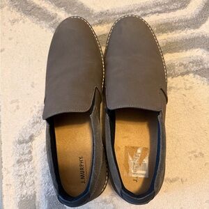 J. Murphy Men's Dark Brown Slip-On Loafers